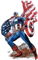 Captain America by Carlo Pagulayan Comic Art